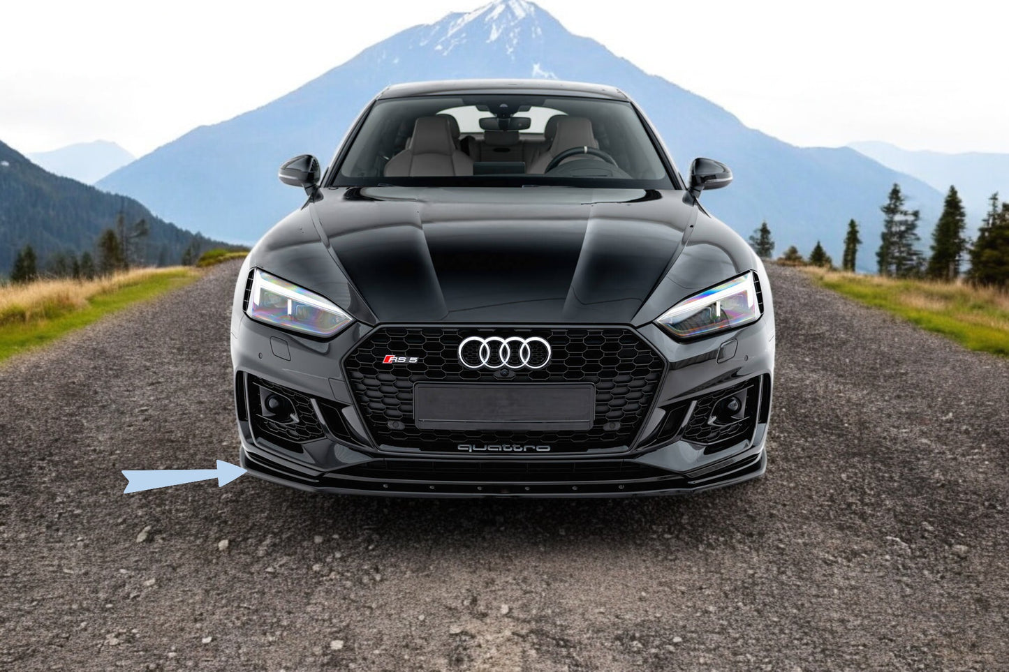 😎 Set di splitter  adatto per Audi RS5 Sportback F5😎