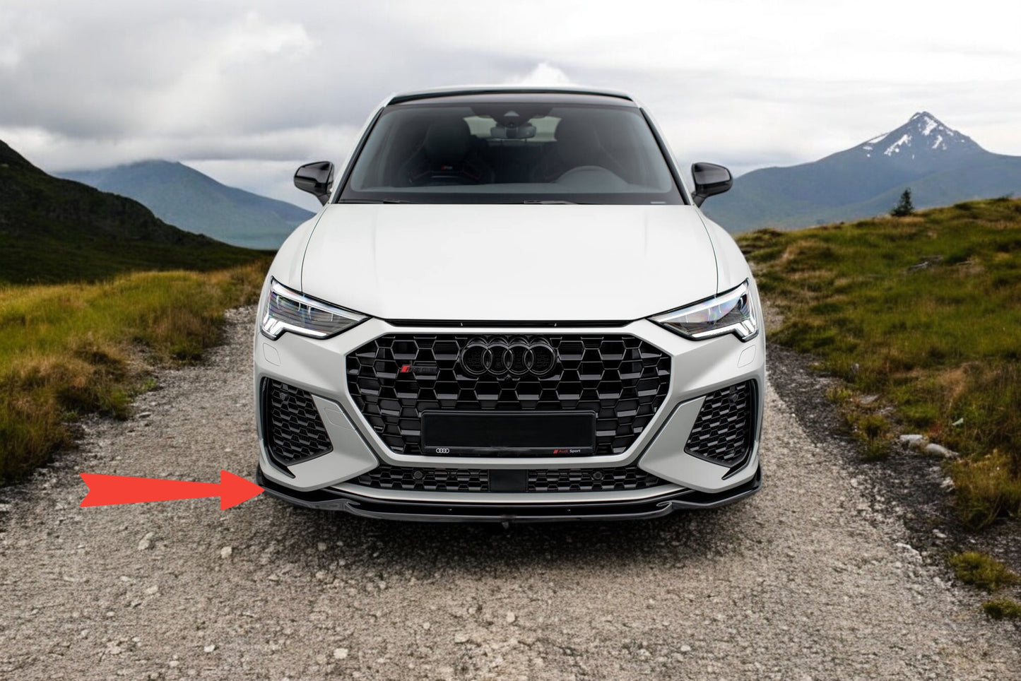 😎Set di splitter adatto per Audi RSQ3 F3😎