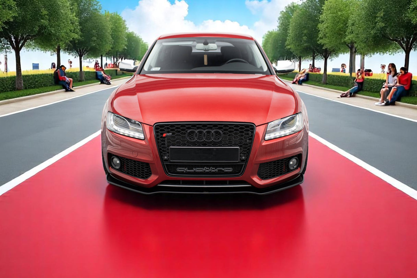 ⭐Bodykit V.2 Adatto Per  Audi S5 Sportback 8T⭐