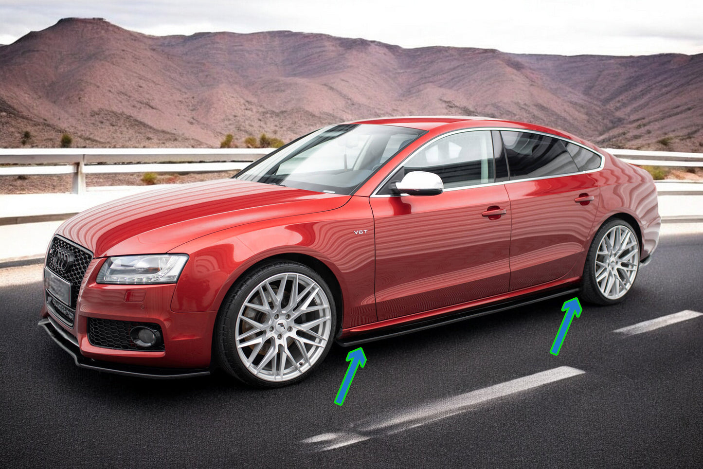 🔥Serie di splitter Audi S5 Sportback 8T🔥