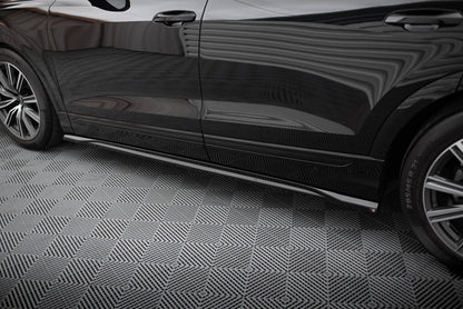 SPLITTER SUITABLE FOR VW GOLF 8 GTI GTD RLINE LOOK GLOSSY BLACK SPORTY DESIGN 