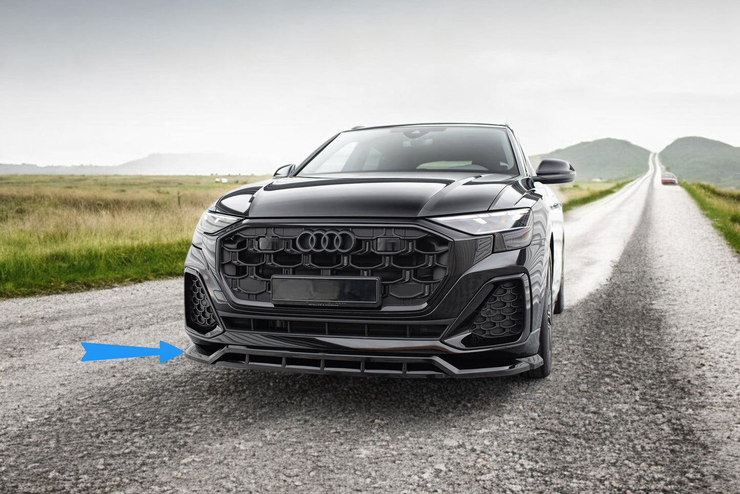 😍Set di splitter adatto per Audi SQ8 / Q8 S-Line Mk1 Facelift 2023+😍