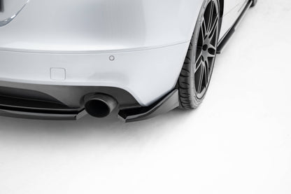 SPLITTER SUITABLE FOR VW GOLF 8 GTI GTD RLINE LOOK GLOSSY BLACK SPORTY DESIGN 
