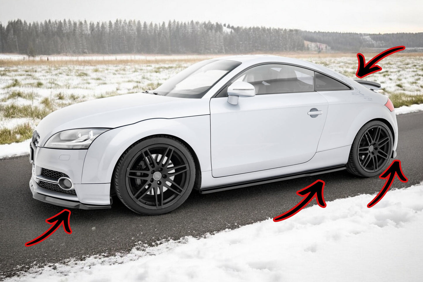 🔥Badykit adatto per Audi TT S-Line 8J Facelift🔥