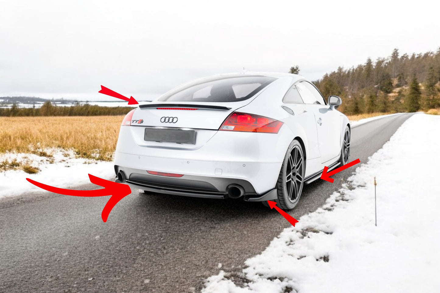 💎Bodykits Suitable For Audi TT S-Line 8J Facelift💎