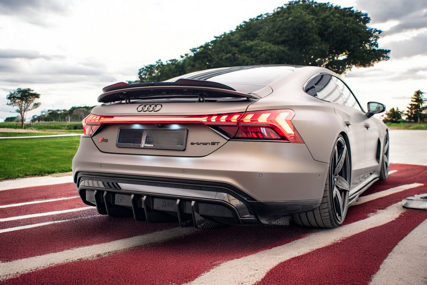 🔥Bodykit di splitter Audi e-Tron GT / RS GT Mk1🔥