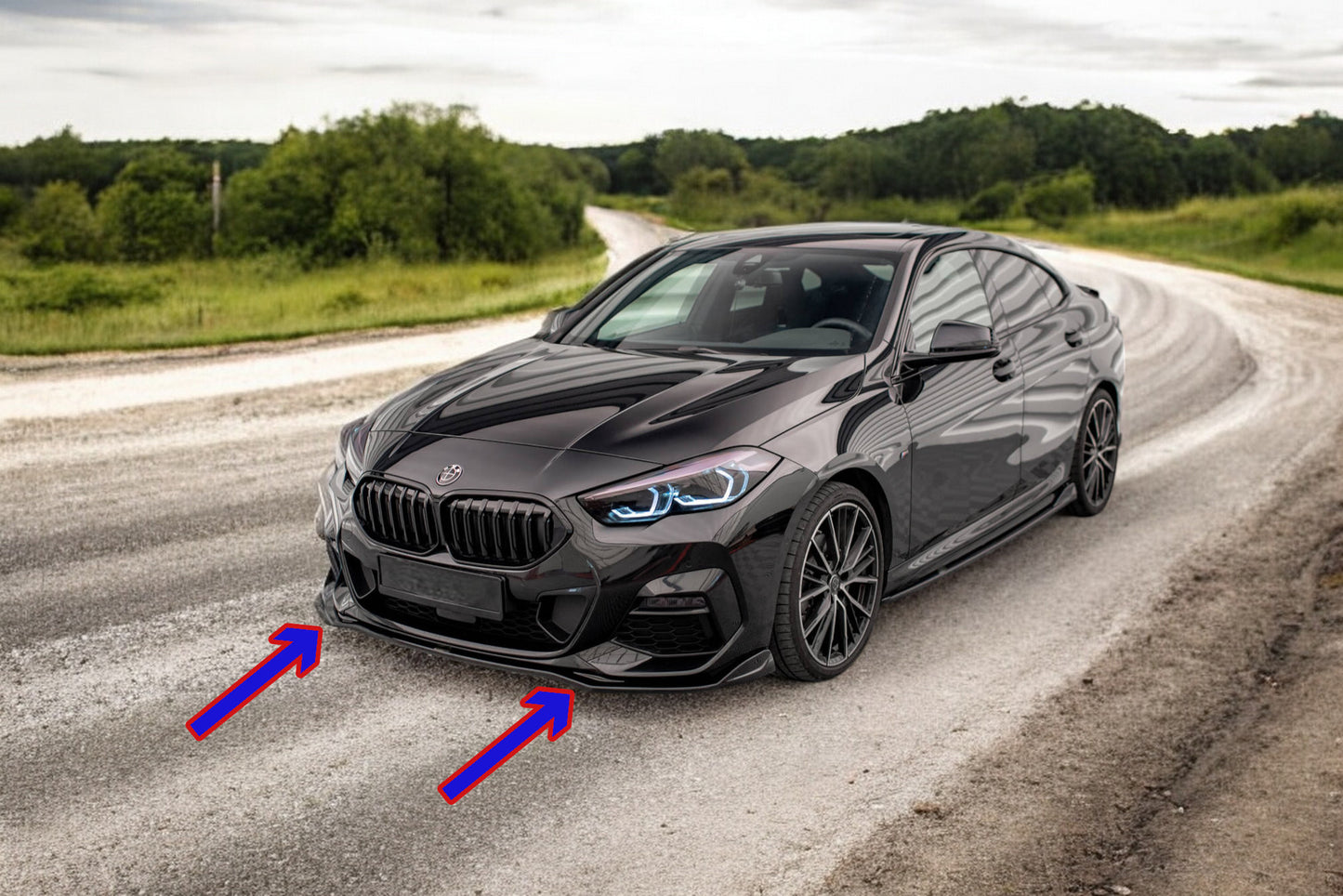 ⭐Set di splitter BMW 2 Gran Coupe M-Pack F44⭐