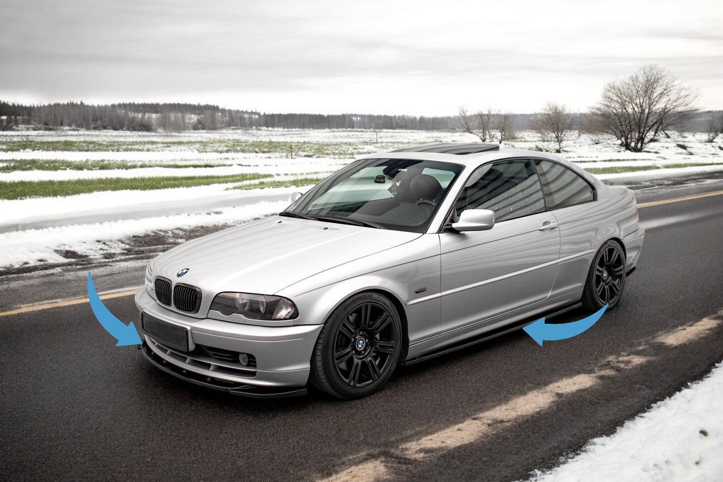 🔥Bodykit  Adatto Per  BMW 3 Coupe E46🔥