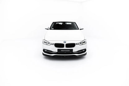 SPLITTER SUITABLE FOR VW GOLF 8 GTI GTD RLINE LOOK GLOSSY BLACK SPORTY DESIGN 