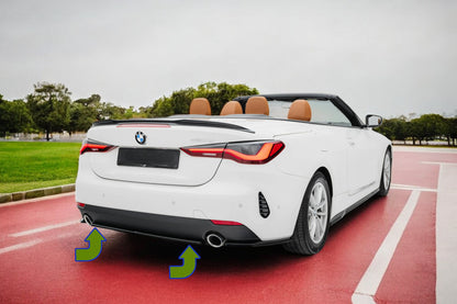 ⭐Splitter posteriore centrale per BMW 4 Coupe / Cabrio G22 / G23⭐