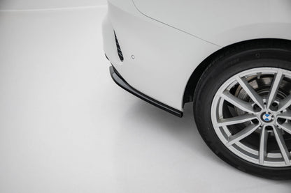 SPLITTER SUITABLE FOR VW GOLF 8 GTI GTD RLINE LOOK GLOSSY BLACK SPORTY DESIGN 