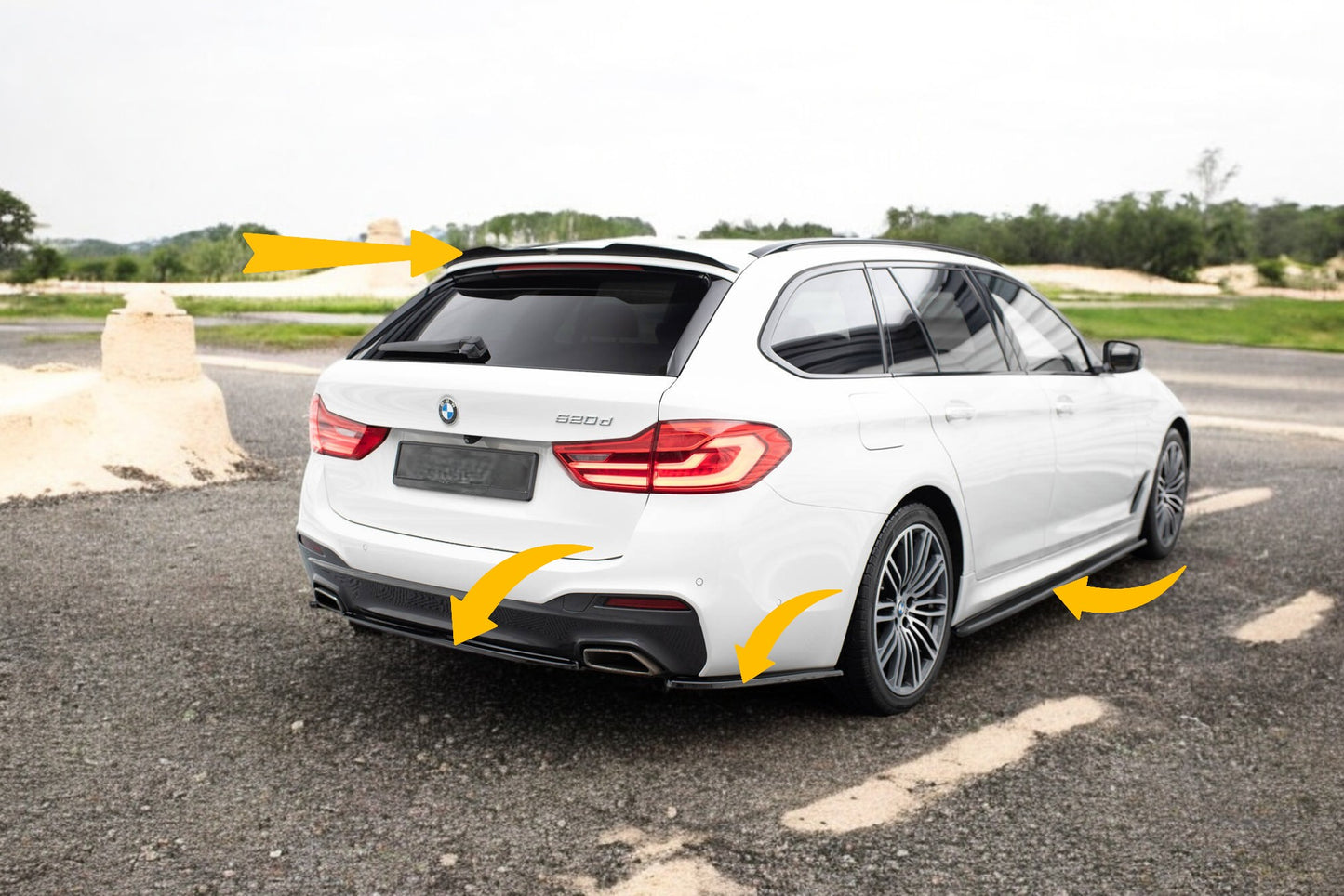 🔥Bodykit  Adatto Per  BMW 5 Sedan M-Pack G30🔥