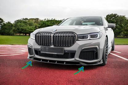 🔥Set di splitter BMW 7 G11 M-Pack Facelift🔥