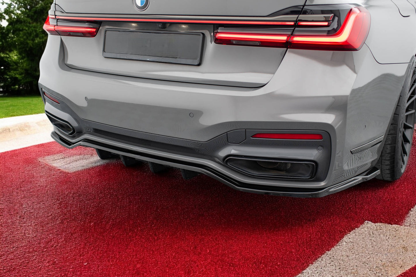🔥Set di splitter BMW 7 G11 M-Pack Facelift🔥