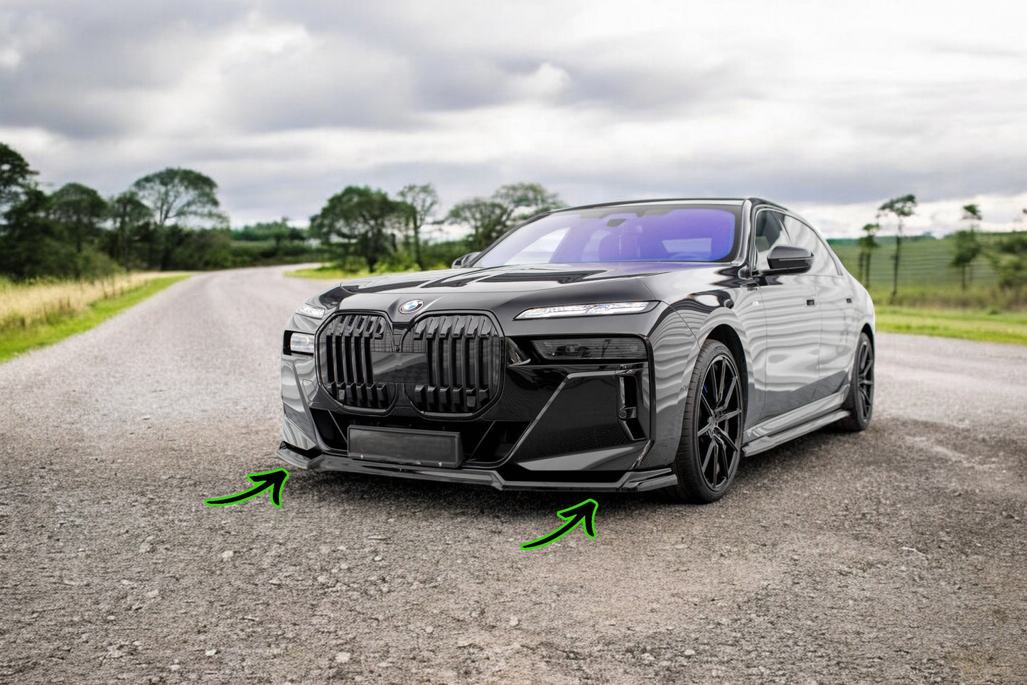 ✨Set di splitter BMW 740d M-Pack G70✨
