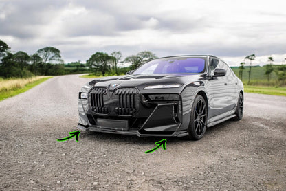 ✨Set di splitter BMW 740d M-Pack G70✨