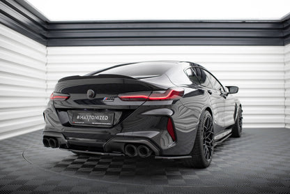 SPLITTER SUITABLE FOR VW GOLF 8 GTI GTD RLINE LOOK GLOSSY BLACK SPORTY DESIGN 