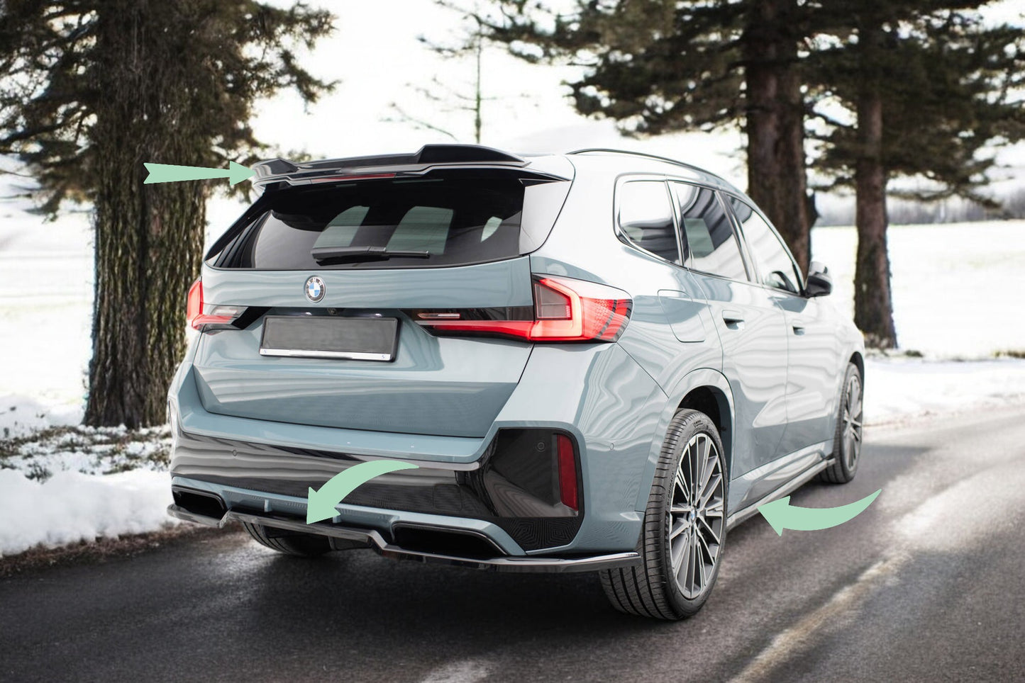 🔥Bodykit  Adatto Per  BMW X1 M-Pack U11🔥