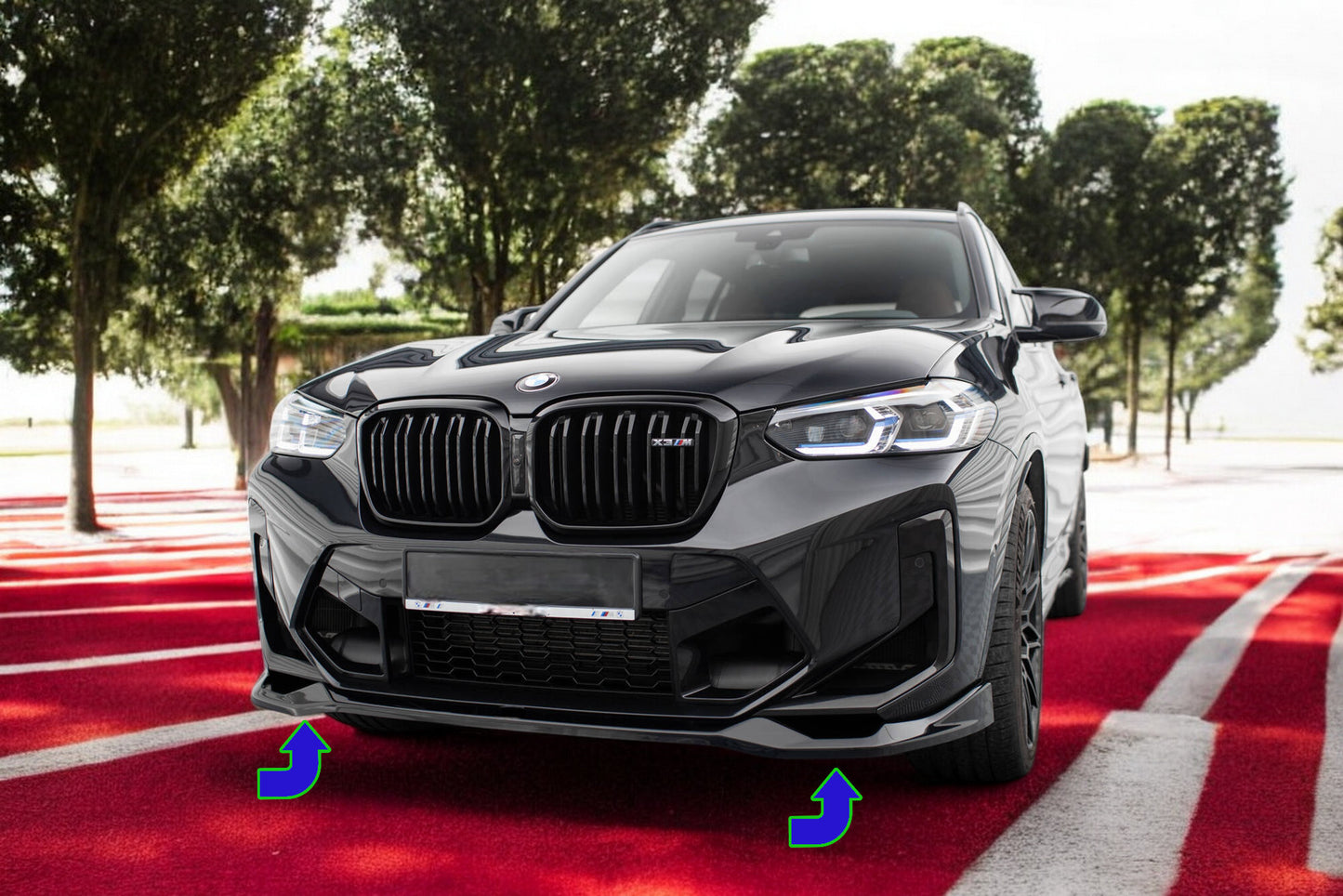✨Set di splitter BMW X3 M F97 Facelift✨