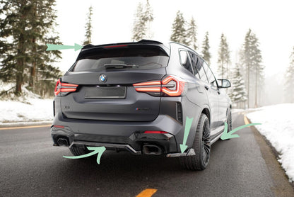 🔥Bodykit  Adatto Per BMW X3 M-Pack G01 Facelift🔥