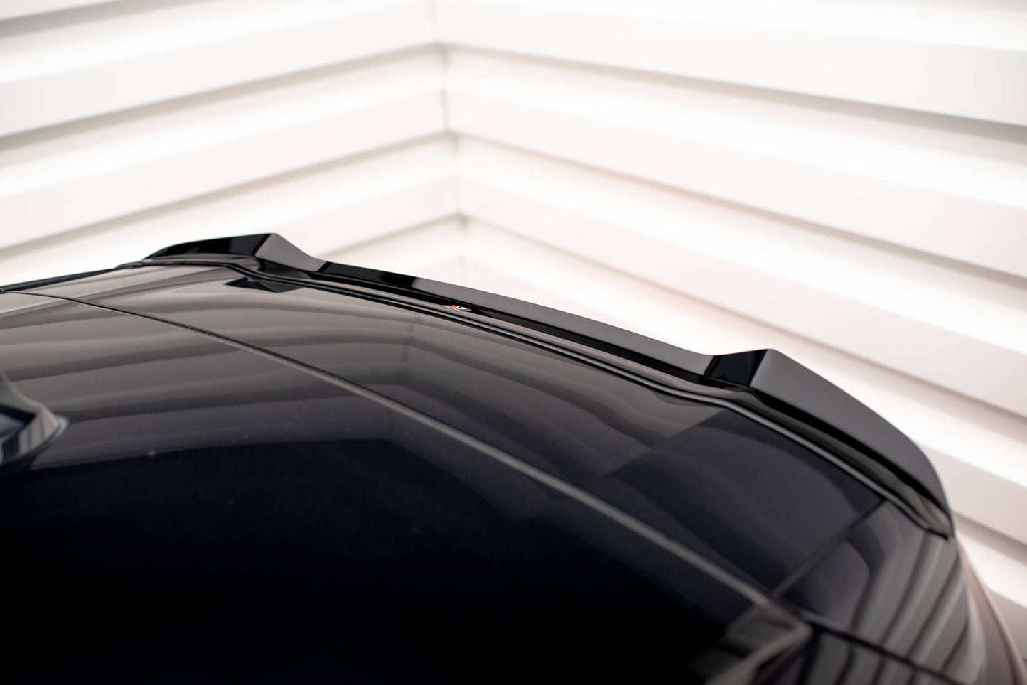 SPLITTER SUITABLE FOR VW GOLF 8 GTI GTD RLINE LOOK GLOSSY BLACK SPORTY DESIGN 