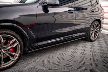 SPLITTER SUITABLE FOR VW GOLF 8 GTI GTD RLINE LOOK GLOSSY BLACK SPORTY DESIGN 