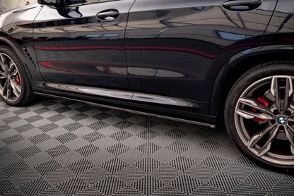 SPLITTER SUITABLE FOR VW GOLF 8 GTI GTD RLINE LOOK GLOSSY BLACK SPORTY DESIGN 