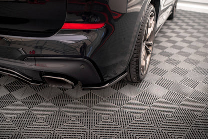 SPLITTER SUITABLE FOR VW GOLF 8 GTI GTD RLINE LOOK GLOSSY BLACK SPORTY DESIGN 