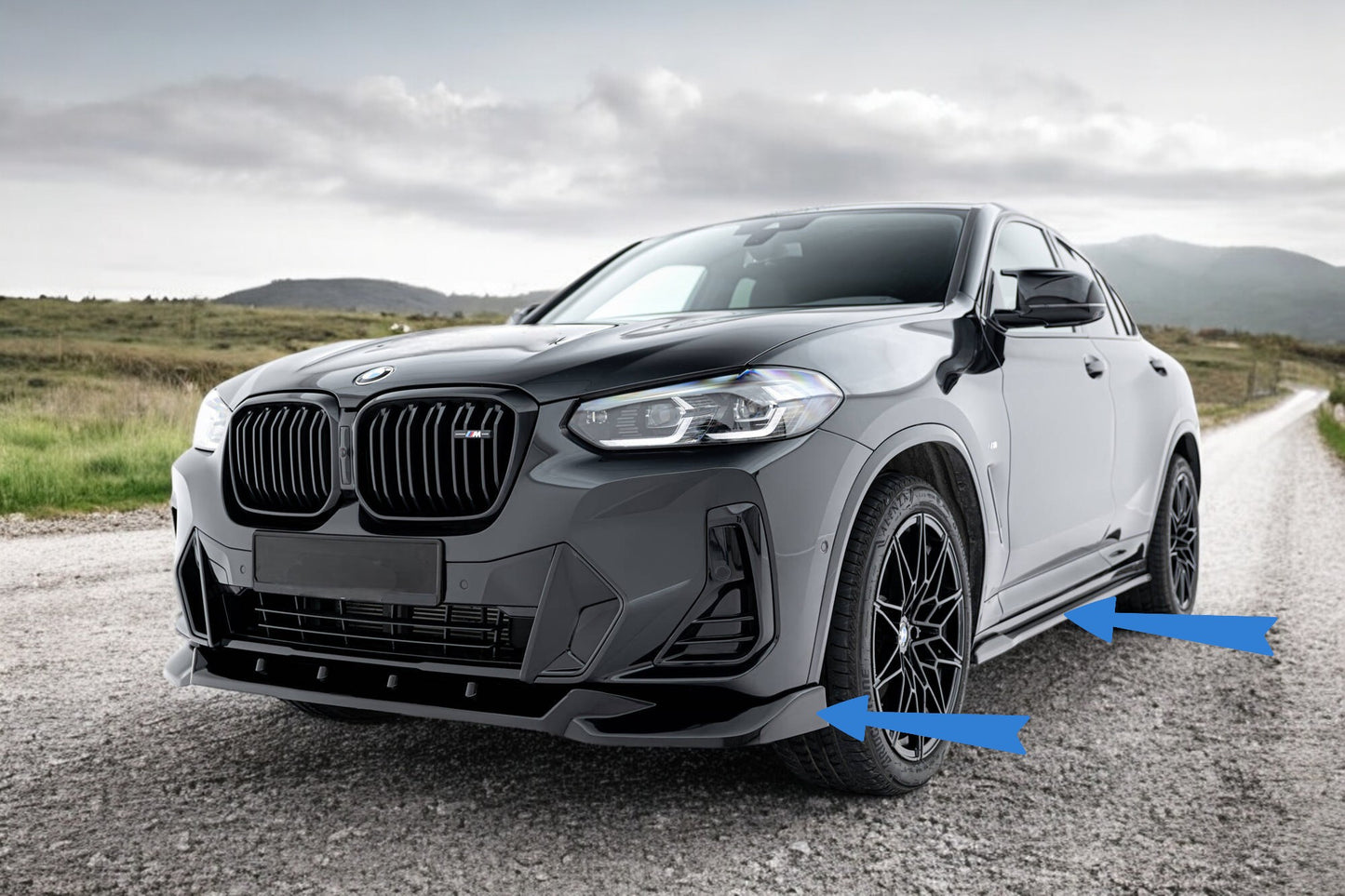 🔥Bodykit  V.3 Adatto Per  BMW X4 M-Pack G02 Facelift🔥