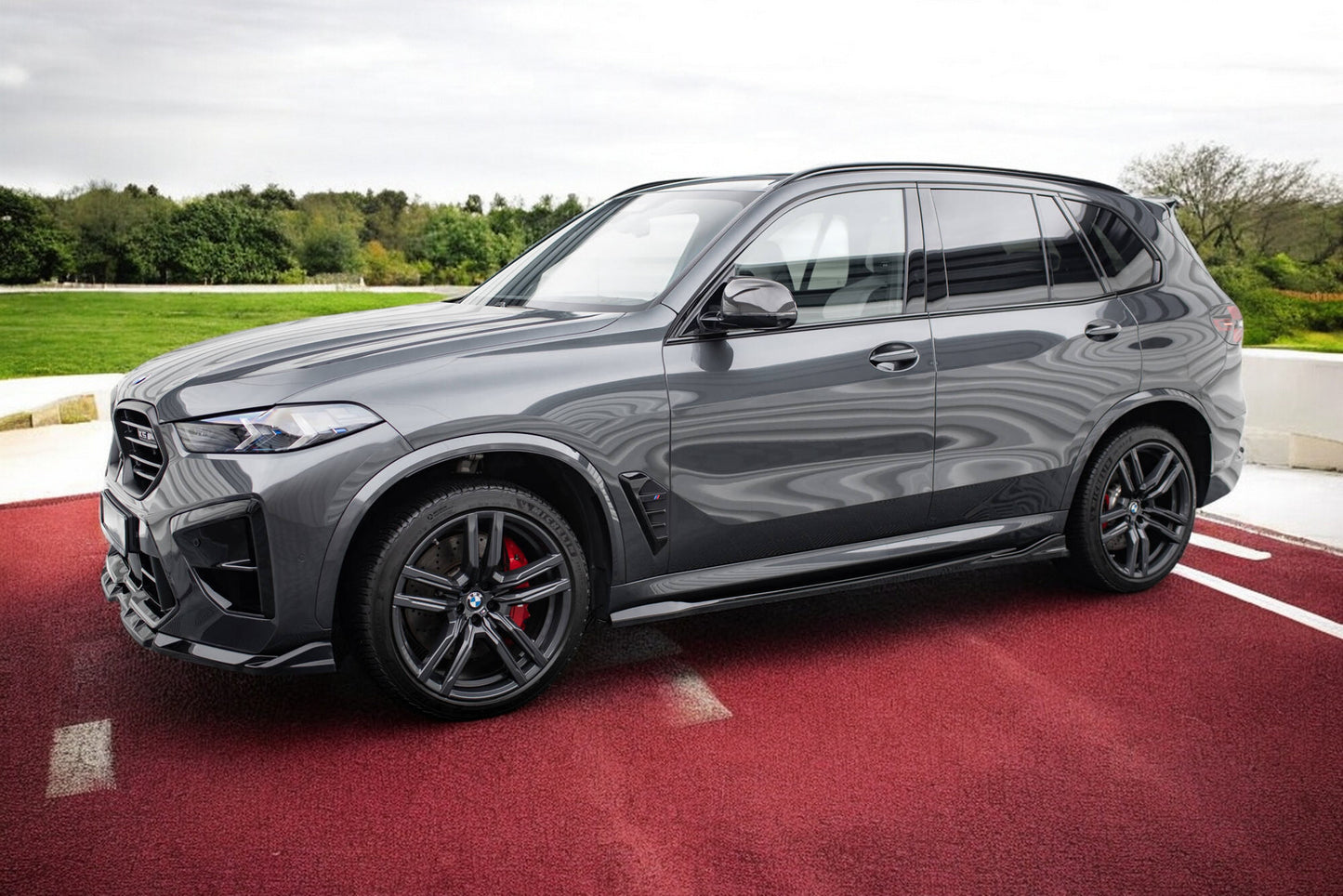 🔥Set di splitter BMW X5 M F95 Facelift🔥