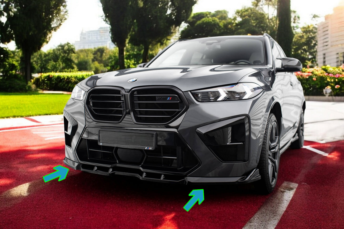 🔥Set di splitter BMW X5 M F95 Facelift🔥