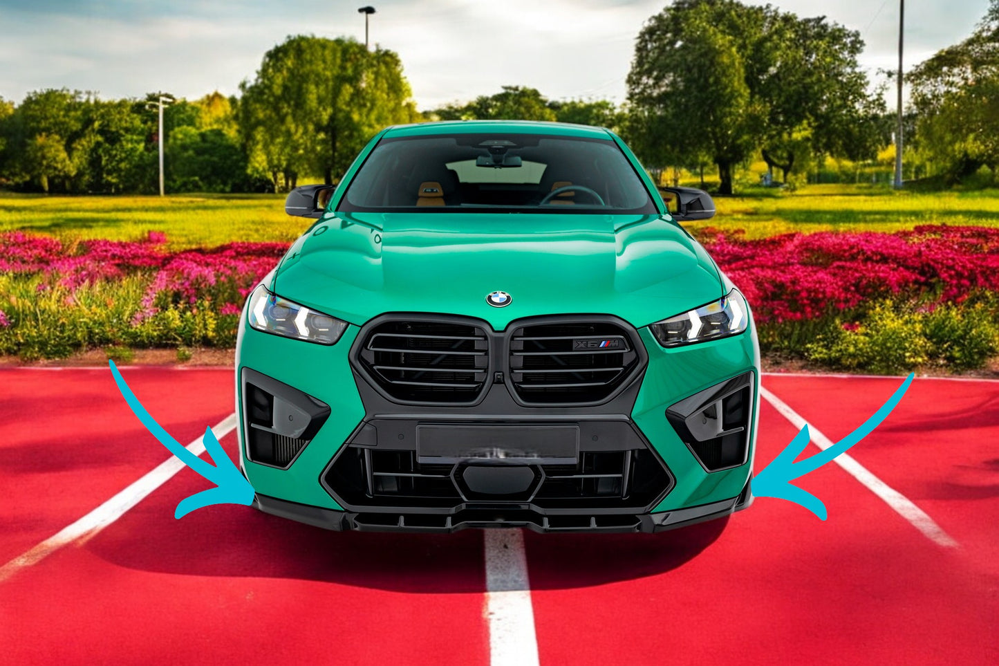 🔥Bodykit  V.1 Adatto Per BMW X6 M F96 Facelift🔥