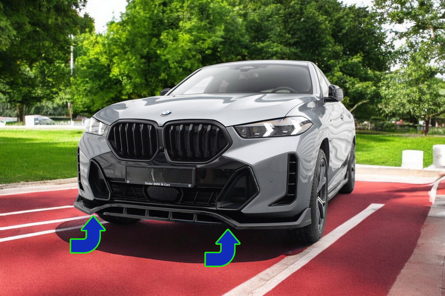 ✨Set di splitter BMW X6 M-Pack G06 Facelift✨