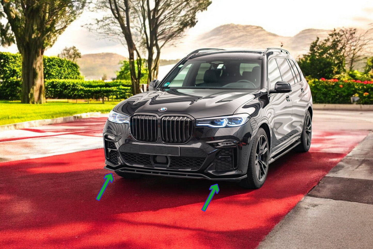✨Set di splitter BMW X7 M-Pack G07✨
