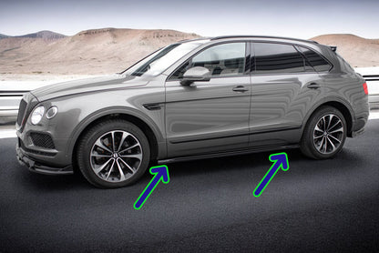 ✨Minigonne Laterali Diffusori Bentley Bentayga Mk1✨