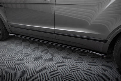 SPLITTER SUITABLE FOR VW GOLF 8 GTI GTD RLINE LOOK GLOSSY BLACK SPORTY DESIGN 