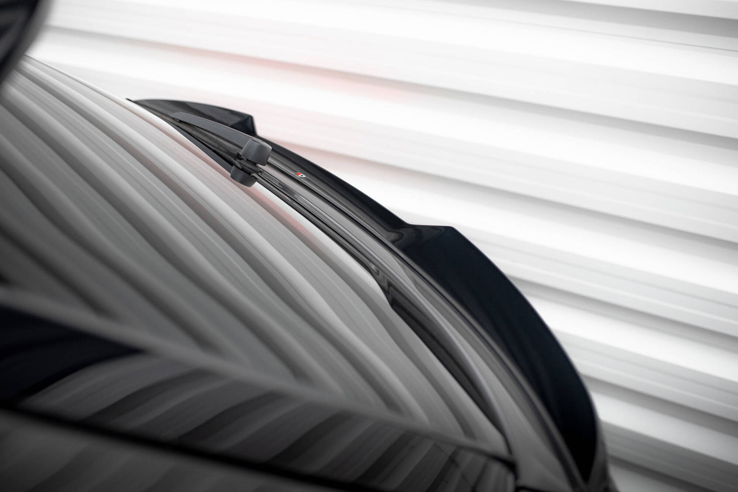 SPLITTER SUITABLE FOR VW GOLF 8 GTI GTD RLINE LOOK GLOSSY BLACK SPORTY DESIGN 