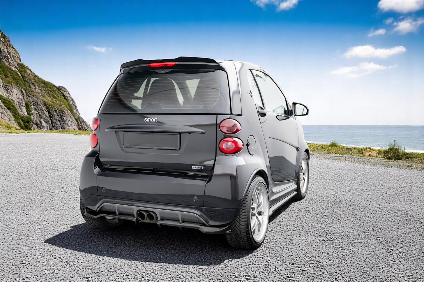 😍Bodykit Adatto Per Brabus Smart Fortwo C451 Facelift😍