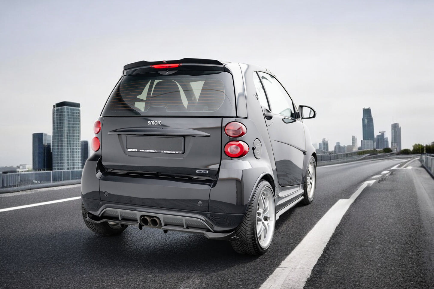 💎💎Splitter set SUITABLE FOR Brabus Smart Fortwo C451 Facelift💎💎