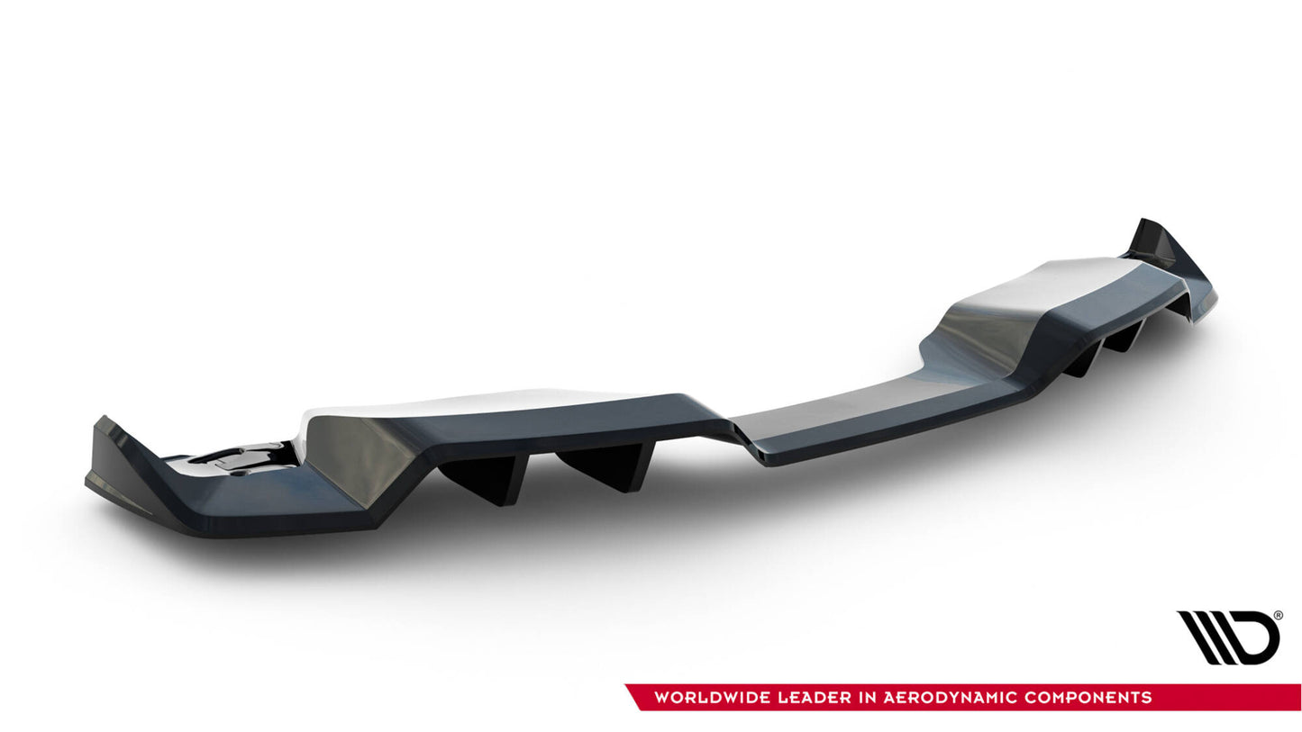 SPLITTER SUITABLE FOR VW GOLF 8 GTI GTD RLINE LOOK GLOSSY BLACK SPORTY DESIGN 