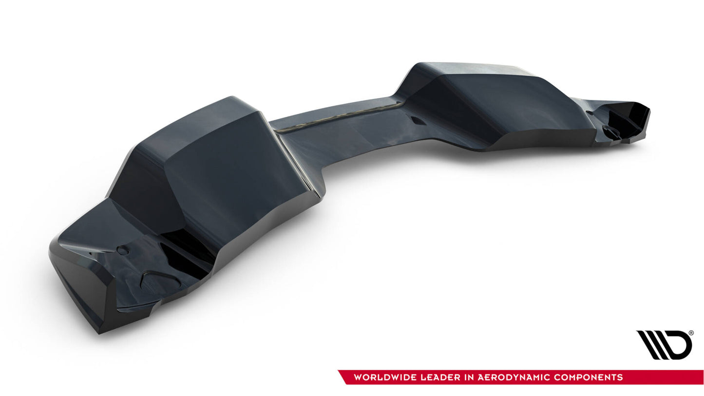 SPLITTER SUITABLE FOR VW GOLF 8 GTI GTD RLINE LOOK GLOSSY BLACK SPORTY DESIGN 