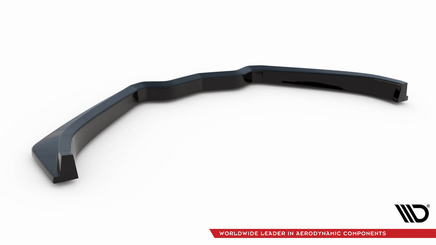 SPLITTER SUITABLE FOR VW GOLF 8 GTI GTD RLINE LOOK GLOSSY BLACK SPORTY DESIGN 