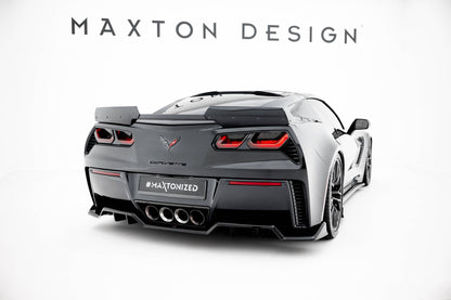SPLITTER SUITABLE FOR VW GOLF 8 GTI GTD RLINE LOOK GLOSSY BLACK SPORTY DESIGN 