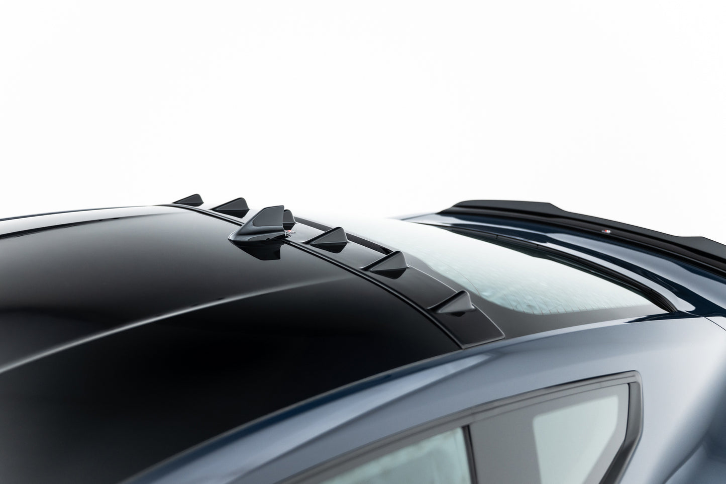 SPLITTER SUITABLE FOR VW GOLF 8 GTI GTD RLINE LOOK GLOSSY BLACK SPORTY DESIGN 
