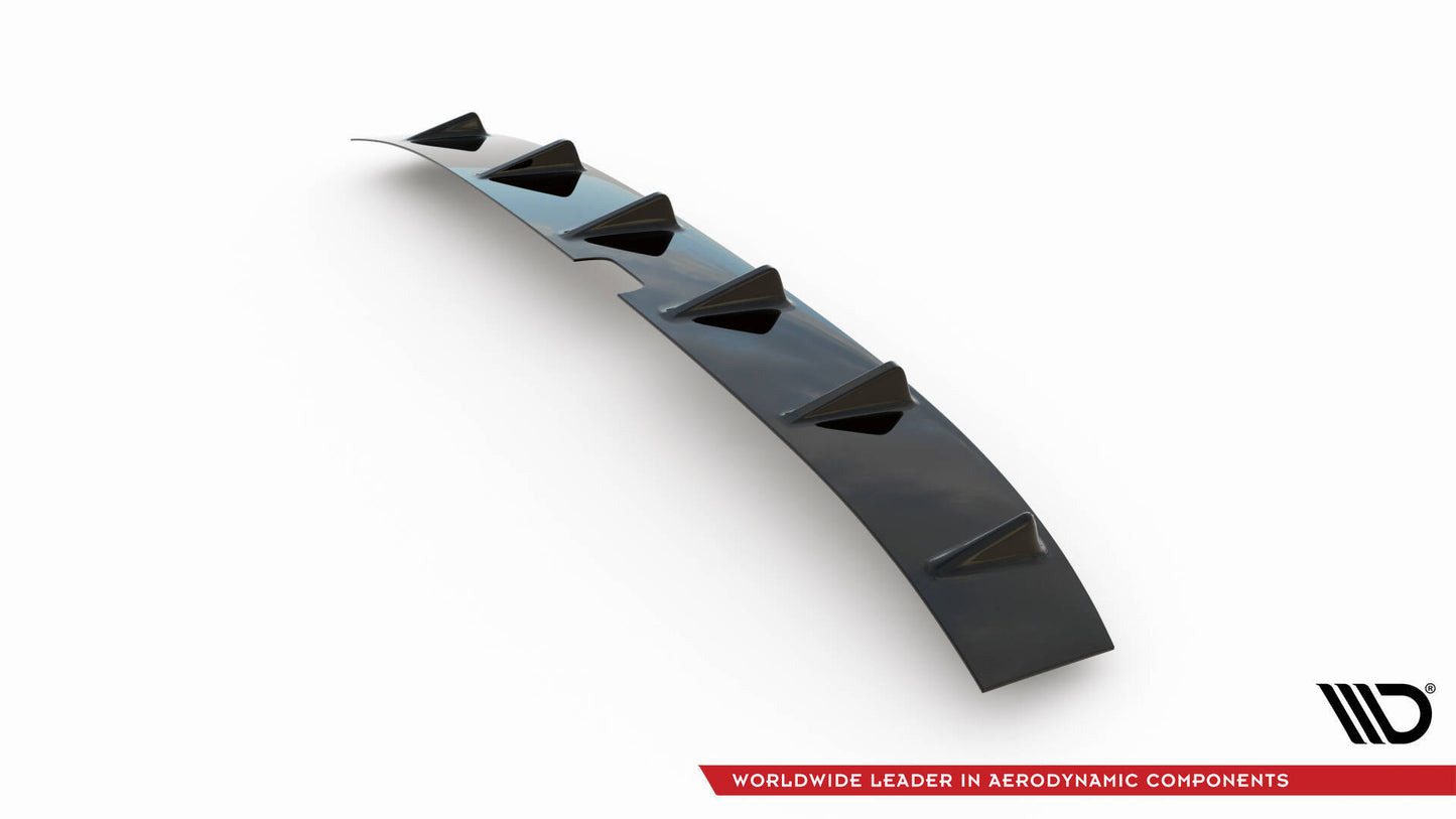 SPLITTER SUITABLE FOR VW GOLF 8 GTI GTD RLINE LOOK GLOSSY BLACK SPORTY DESIGN 