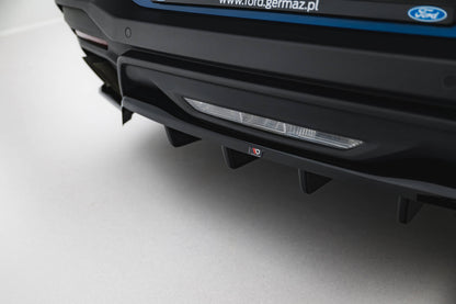 SPLITTER SUITABLE FOR VW GOLF 8 GTI GTD RLINE LOOK GLOSSY BLACK SPORTY DESIGN 