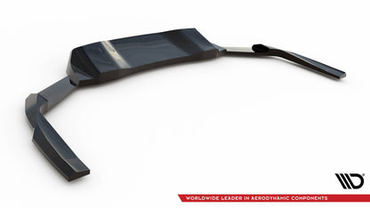 SPLITTER SUITABLE FOR VW GOLF 8 GTI GTD RLINE LOOK GLOSSY BLACK SPORTY DESIGN 