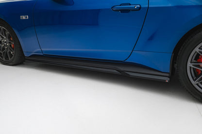 SPLITTER SUITABLE FOR VW GOLF 8 GTI GTD RLINE LOOK GLOSSY BLACK SPORTY DESIGN 