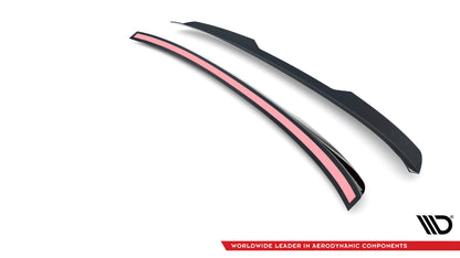 SPLITTER SUITABLE FOR VW GOLF 8 GTI GTD RLINE LOOK GLOSSY BLACK SPORTY DESIGN 