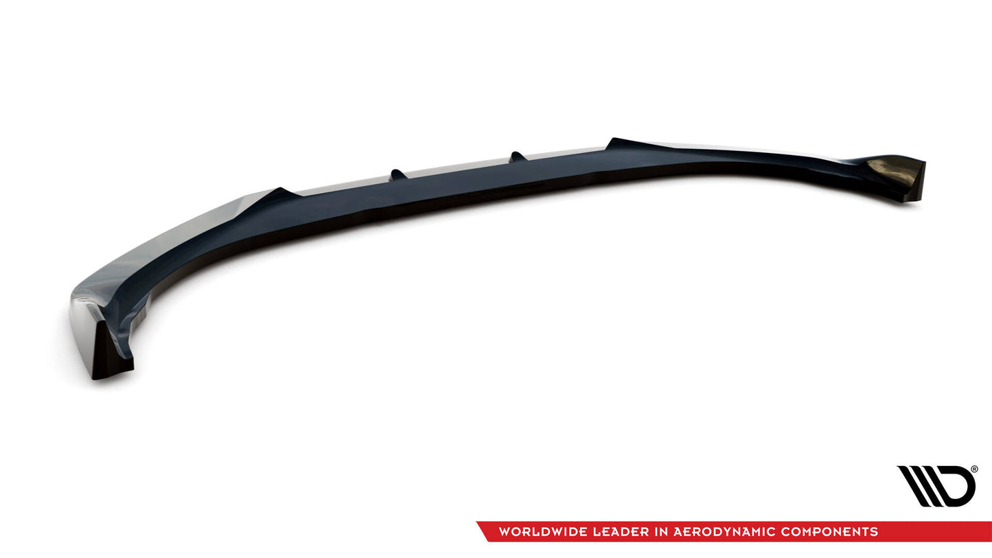 SPLITTER SUITABLE FOR VW GOLF 8 GTI GTD RLINE LOOK GLOSSY BLACK SPORTY DESIGN 